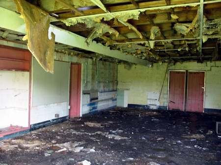 Maple City Drive-In Theatre - Inside Of Concession - Photo From Water Winter Wonderland